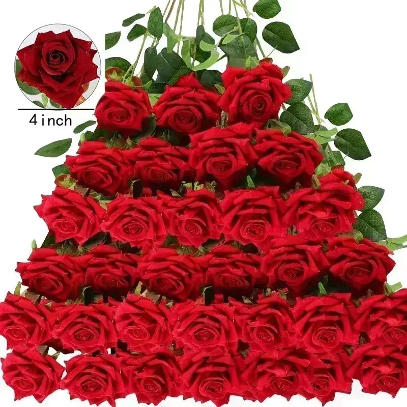 RoseBliss™ – 50 Pcs Real-Look Silk Roses for Any Occasion!