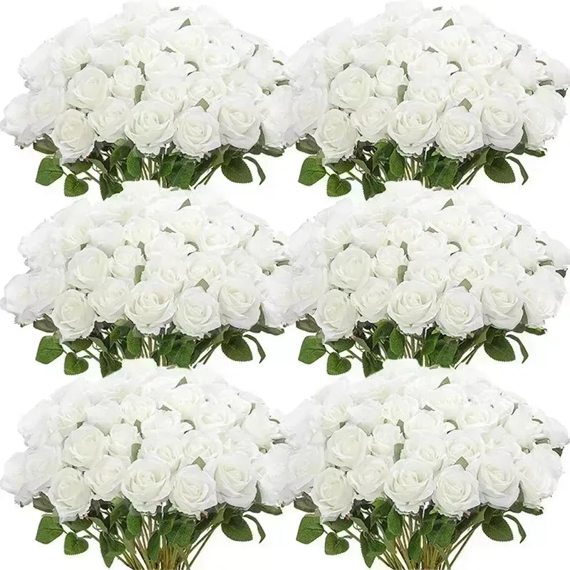 RoseBliss™ – 50 Pcs Real-Look Silk Roses for Any Occasion!