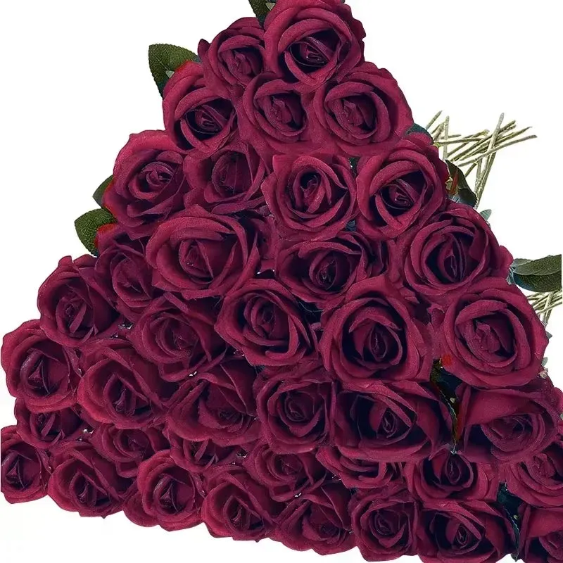 RoseBliss™ – 50 Pcs Real-Look Silk Roses for Any Occasion!