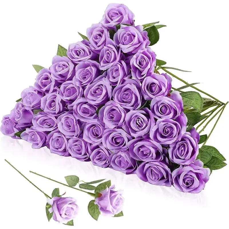 RoseBliss™ – 50 Pcs Real-Look Silk Roses for Any Occasion!