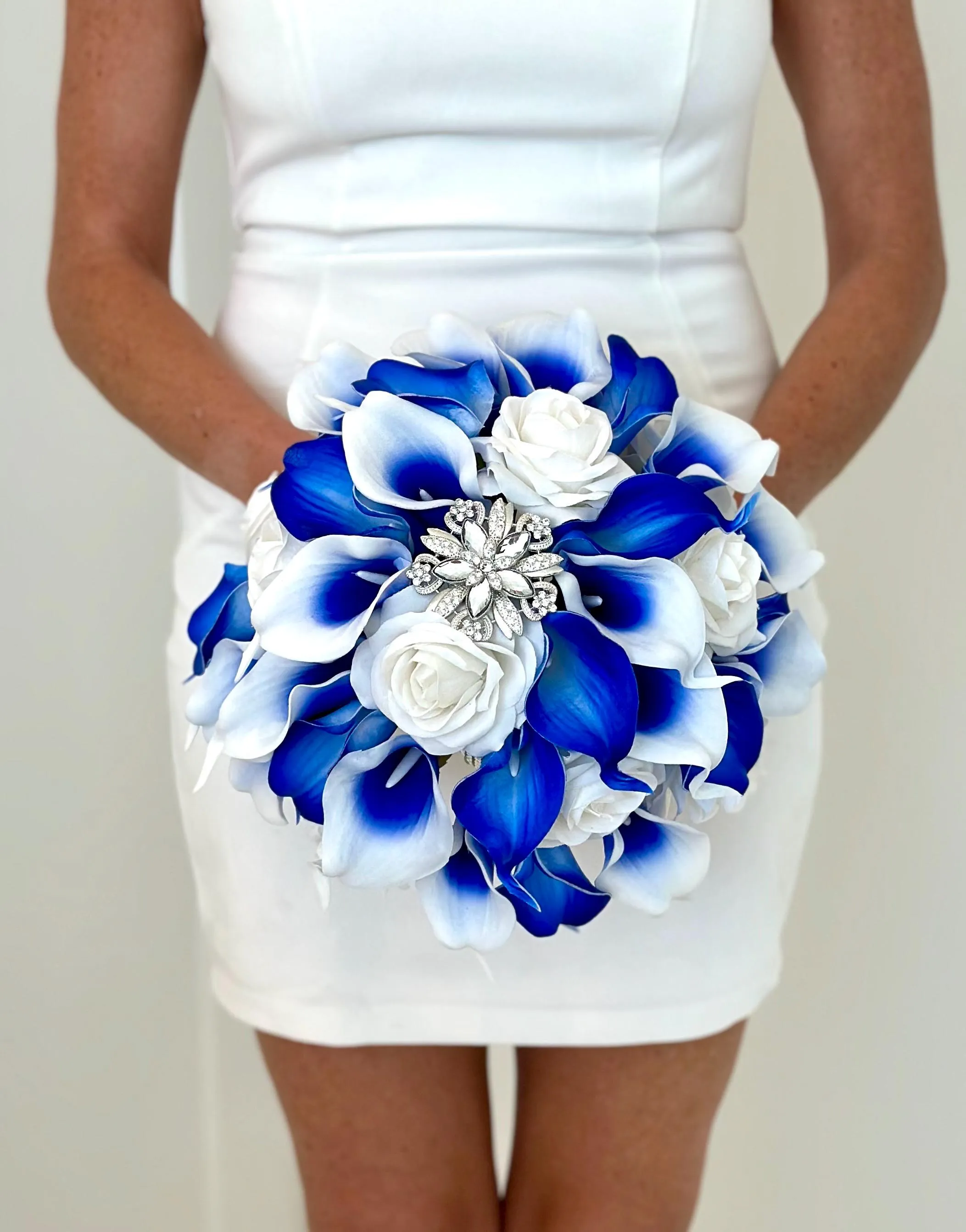 Royal Blue Calla Lily Package
