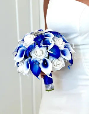 Royal Blue Calla Lily Package