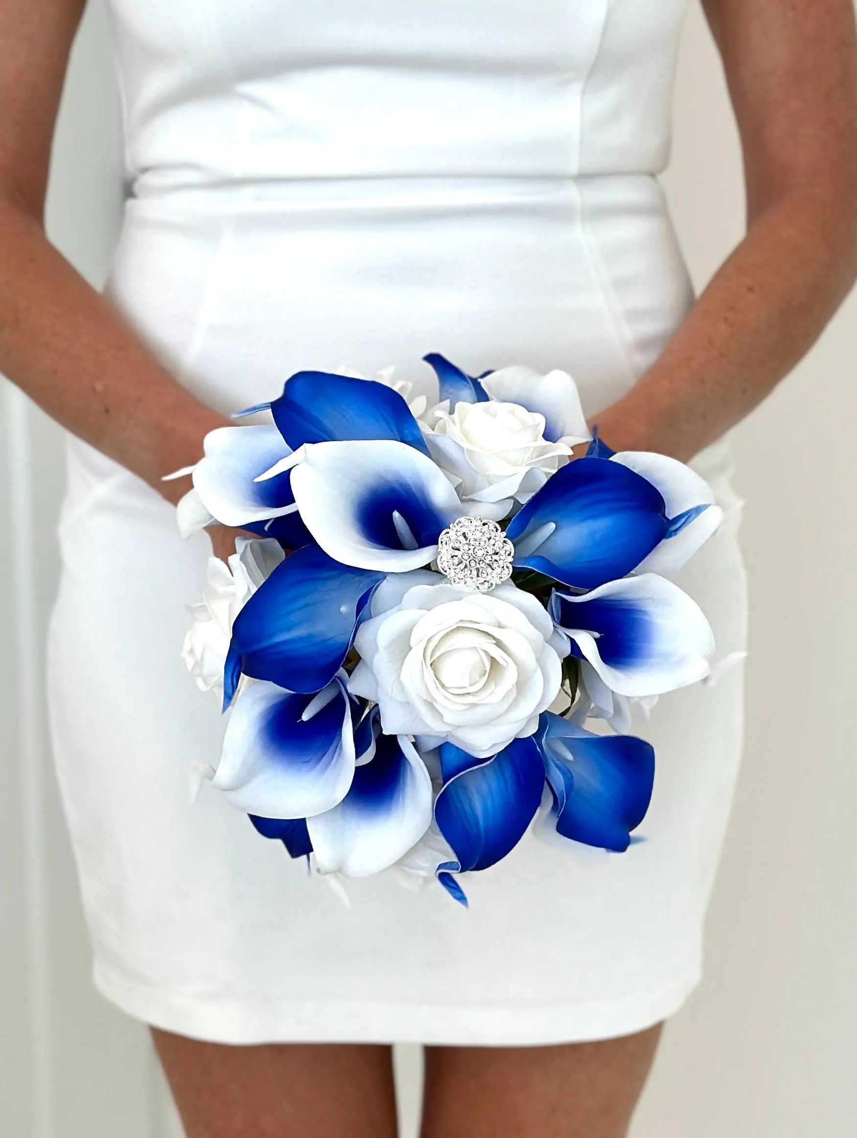 Royal Blue Calla Lily Package