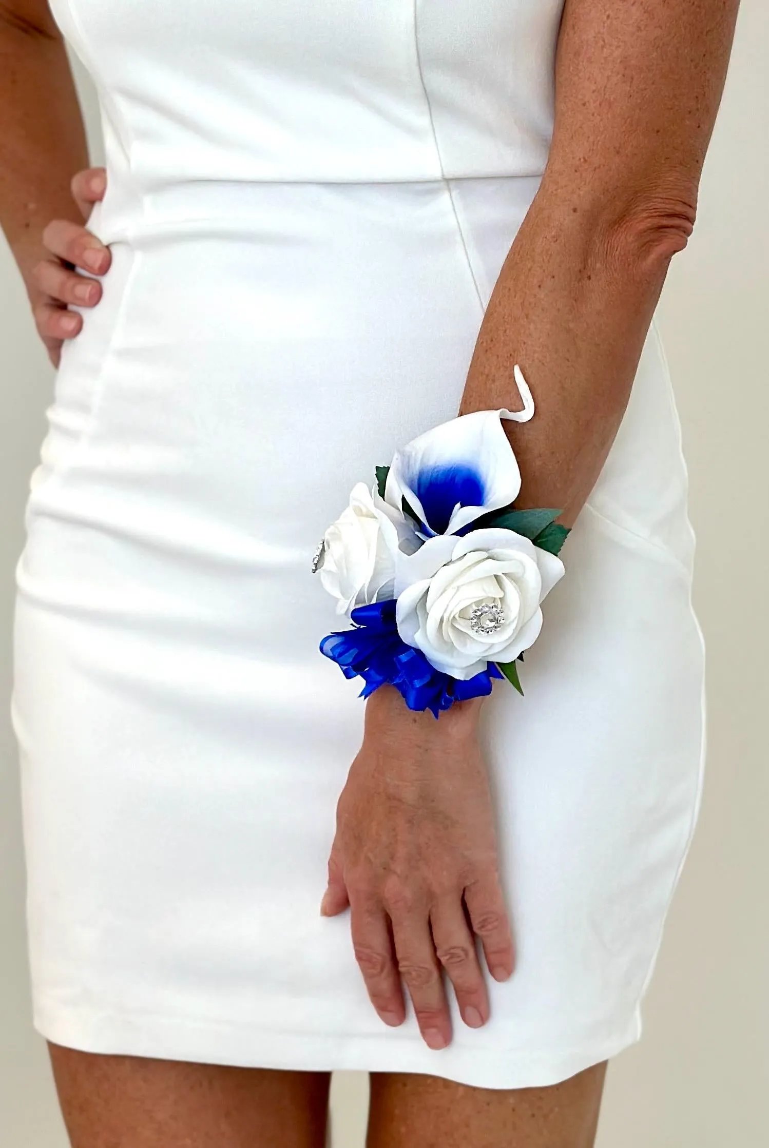 Royal Blue Calla Lily Package