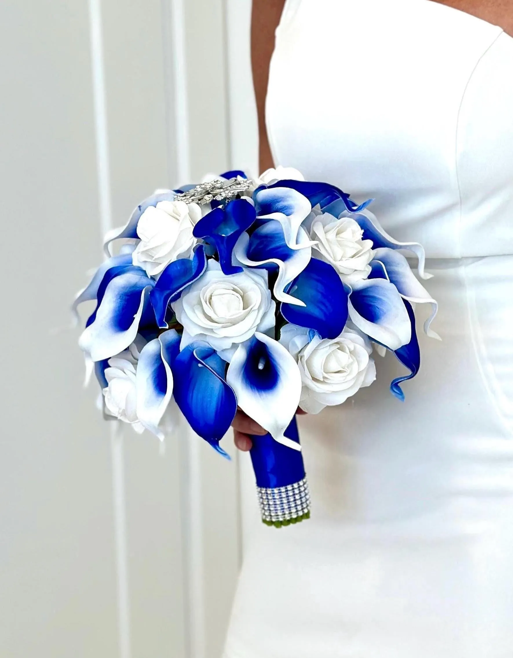 Royal Blue Calla Lily Package