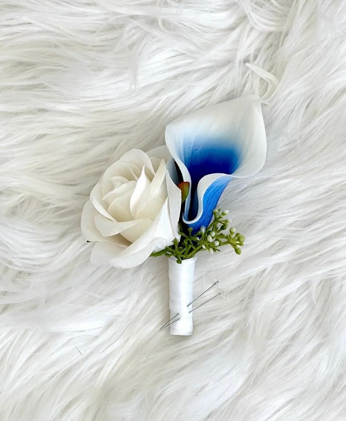 Royal Blue Calla Lily Package