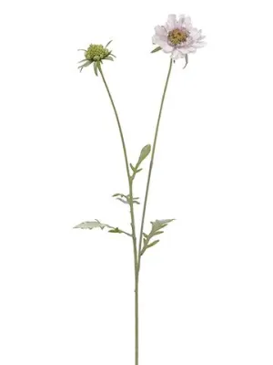 Scabiosa Artificial Flowers in Lavender Purple