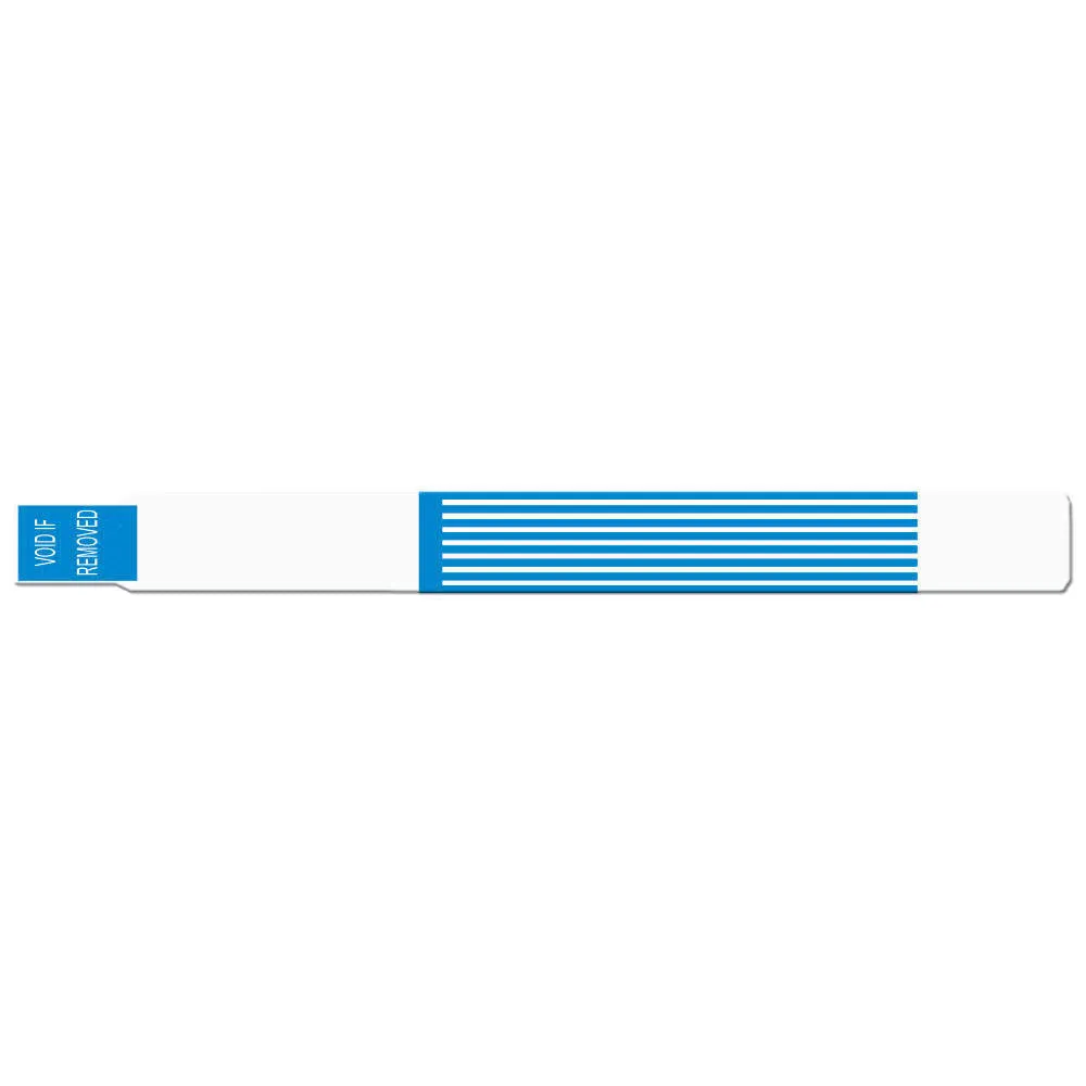 ScanBand® S Direct Thermal Wristbands 1" Striped Design 7147SL (500/Box)
