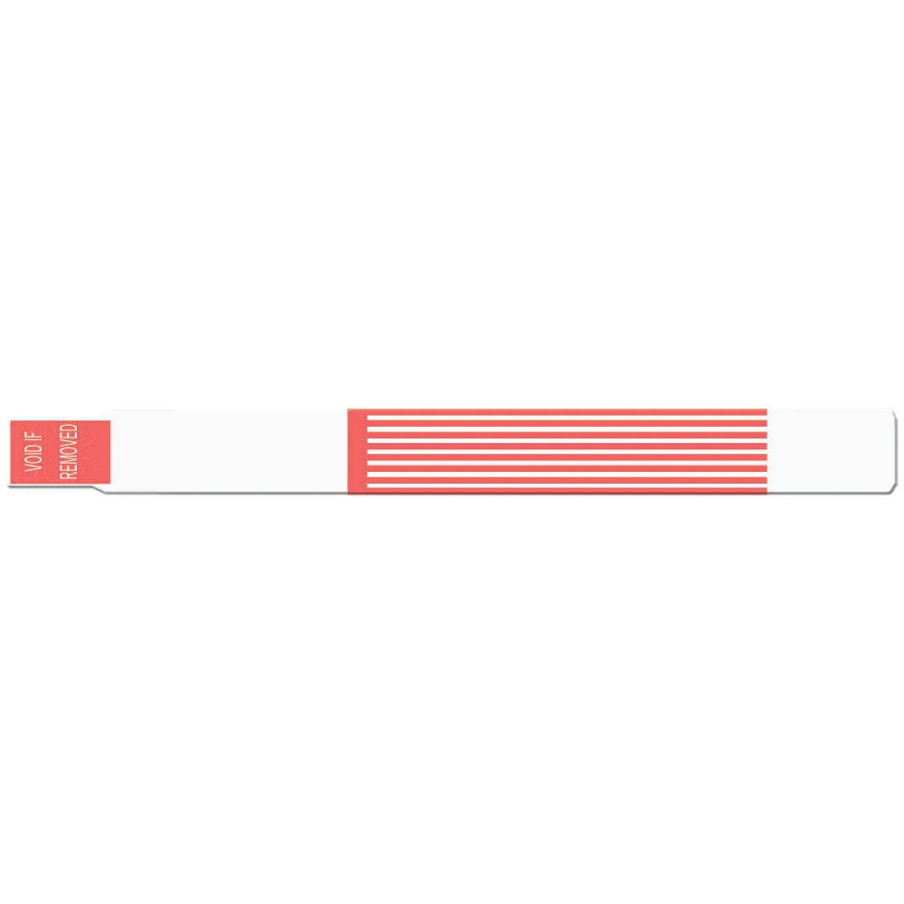 ScanBand® S Direct Thermal Wristbands 1" Striped Design 7147SL (500/Box)