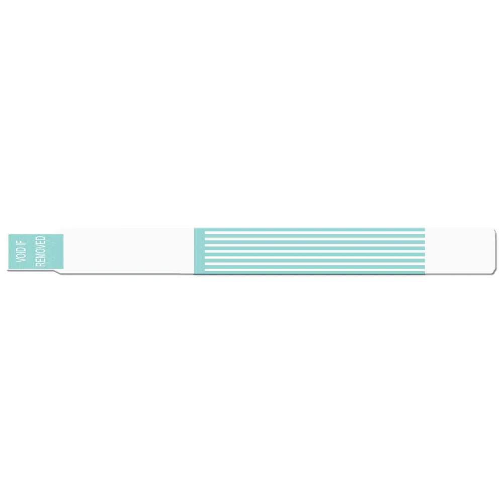 ScanBand® S Direct Thermal Wristbands 1" Striped Design 7147SL (500/Box)