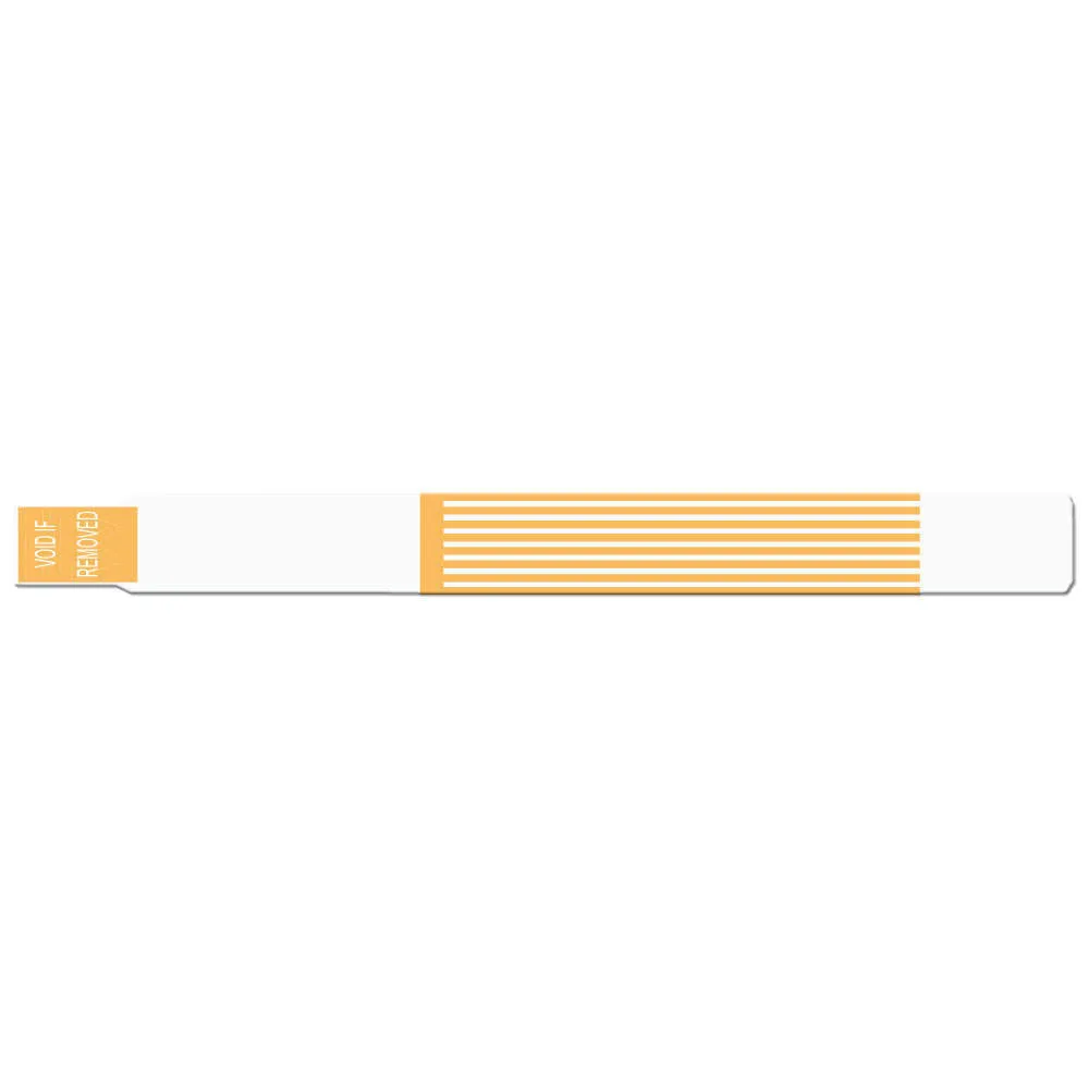 ScanBand® S Direct Thermal Wristbands 1" Striped Design 7147SL (500/Box)