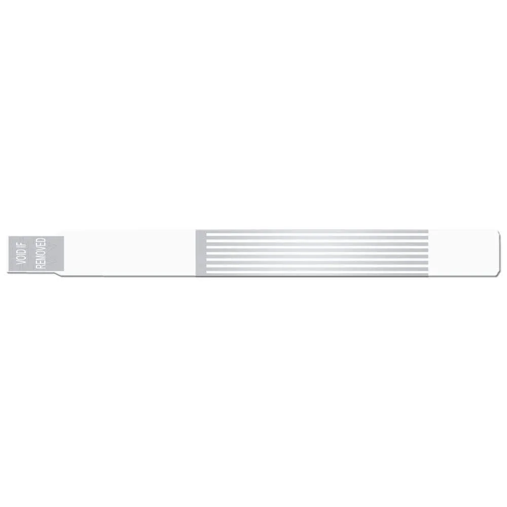 ScanBand® S Direct Thermal Wristbands 1" Striped Design 7147SL (500/Box)