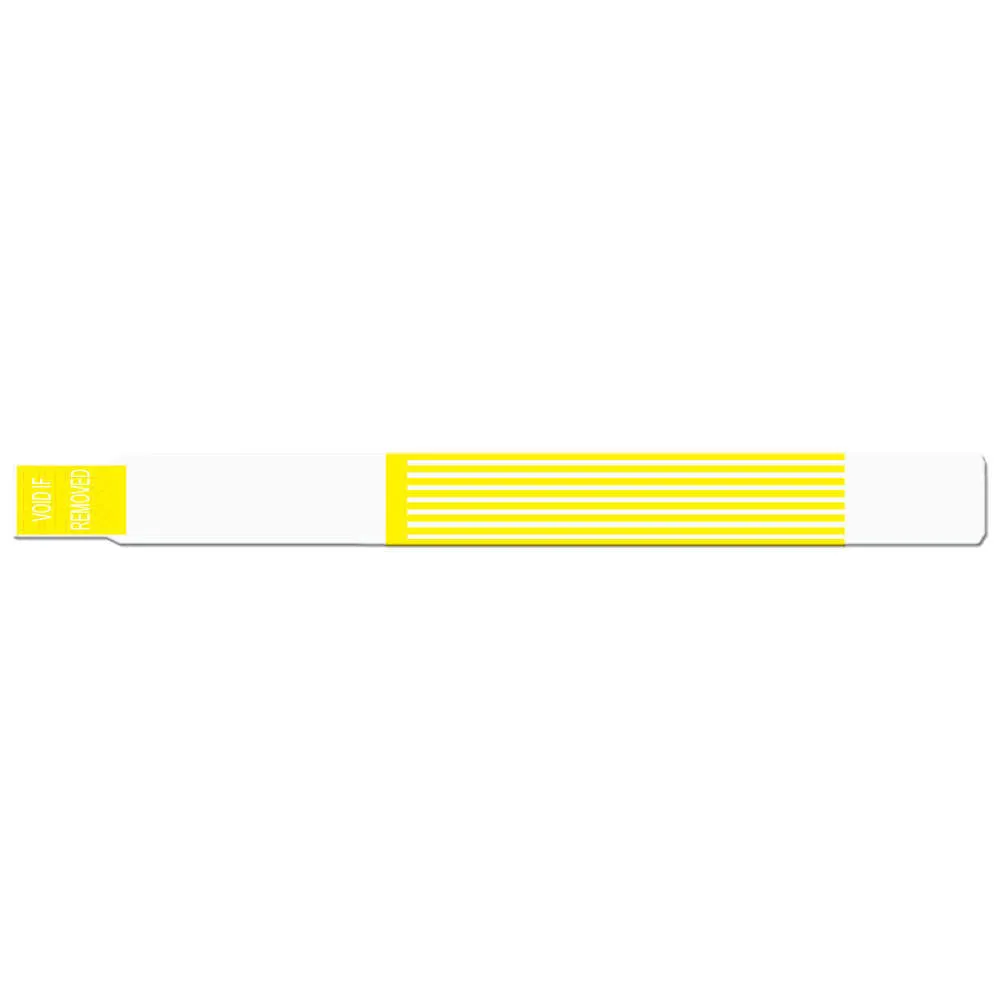 ScanBand® S Direct Thermal Wristbands 1" Striped Design 7147SL (500/Box)