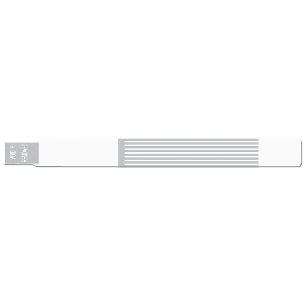 ScanBand® S Direct Thermal Wristbands 1" Striped Design 7147SL (500/Box)