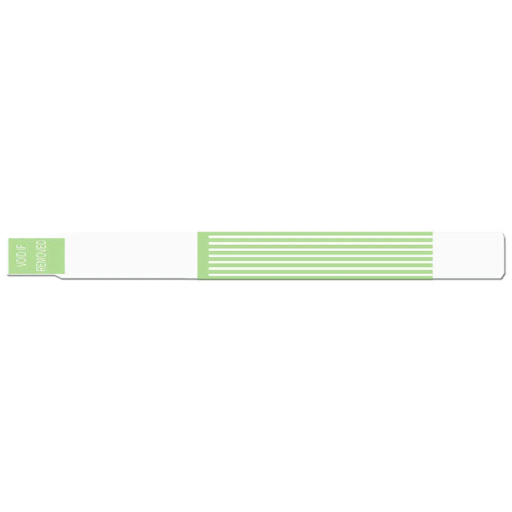 ScanBand® S Direct Thermal Wristbands 1" Striped Design 7147SL (500/Box)