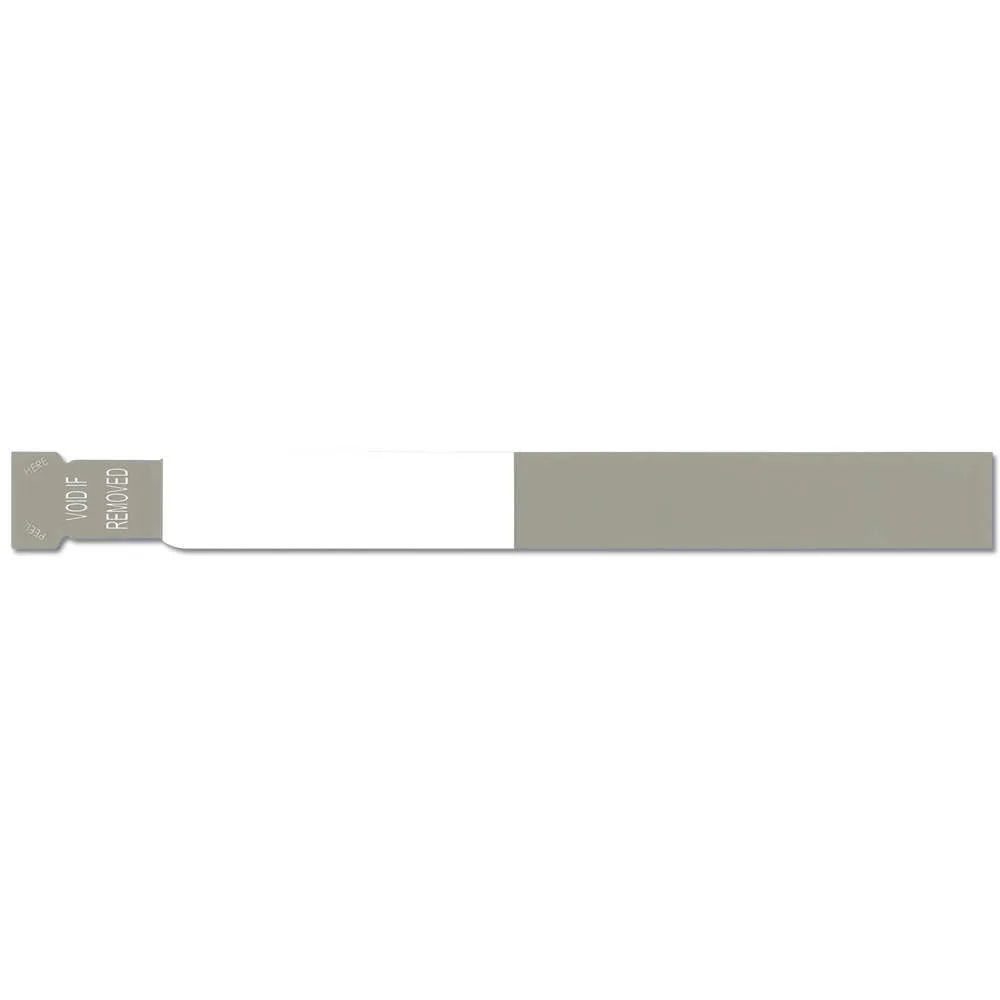 SecurTab™ ScanBand® Tabless Direct Thermal Wristbands 1-1/8" 7244NT (500/Box)
