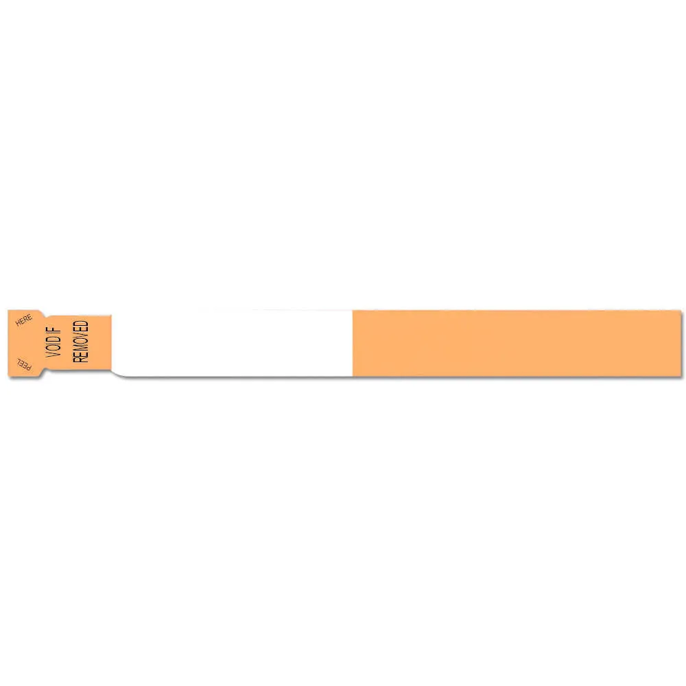 SecurTab™ ScanBand® Tabless Direct Thermal Wristbands 1-1/8" 7244NT (500/Box)