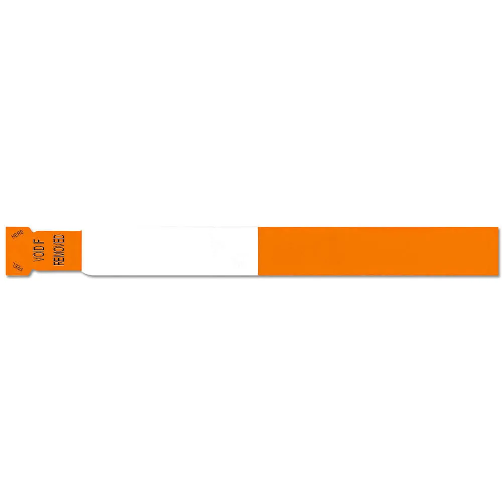 SecurTab™ ScanBand® Tabless Direct Thermal Wristbands 1-1/8" 7244NT (500/Box)