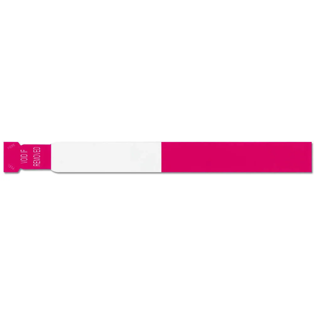SecurTab™ ScanBand® Tabless Direct Thermal Wristbands 1-1/8" 7244NT (500/Box)