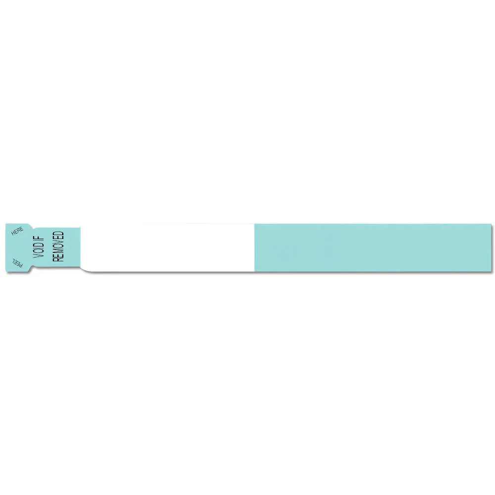 SecurTab™ ScanBand® Tabless Direct Thermal Wristbands 1-1/8" 7244NT (500/Box)