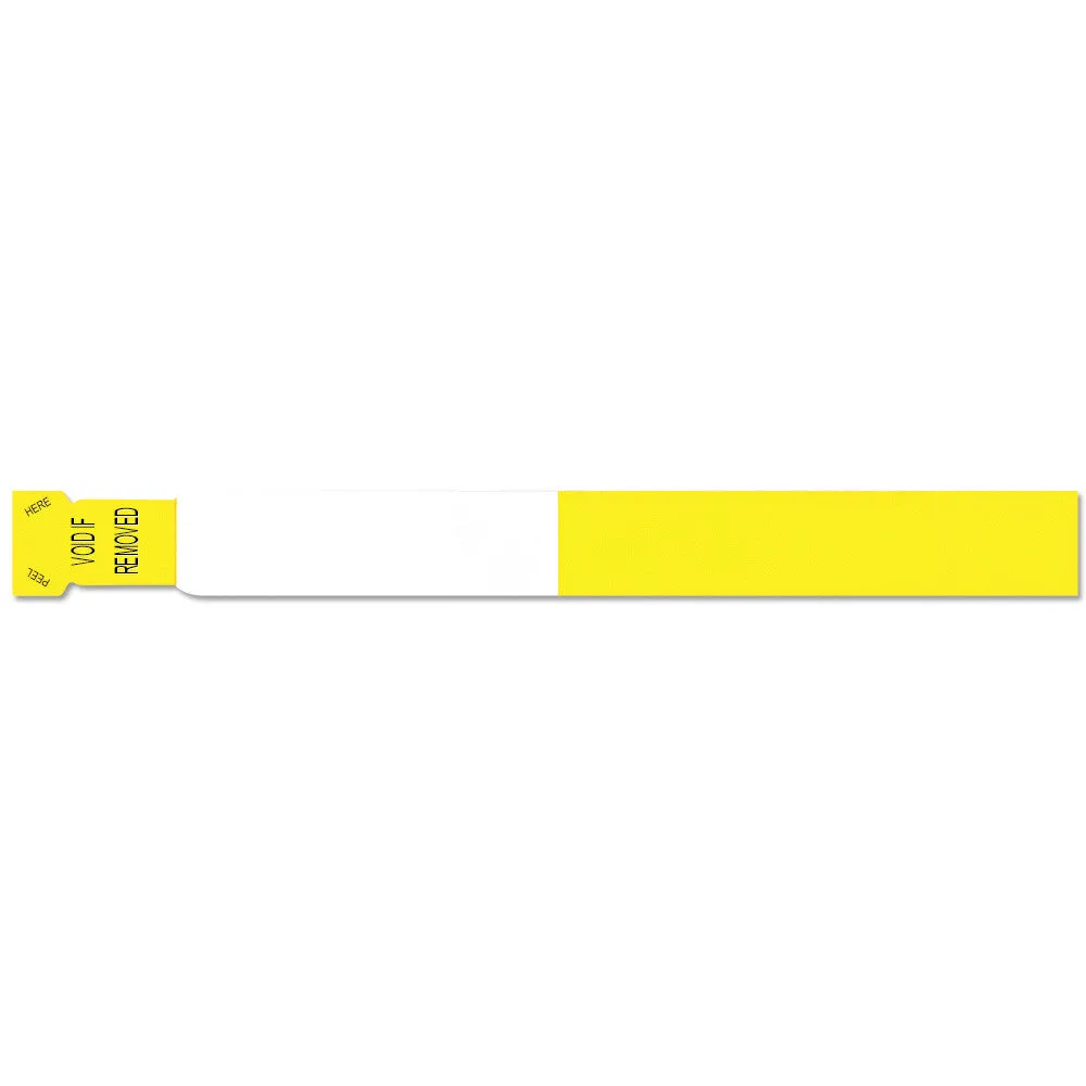 SecurTab™ ScanBand® Tabless Direct Thermal Wristbands 1-1/8" 7244NT (500/Box)