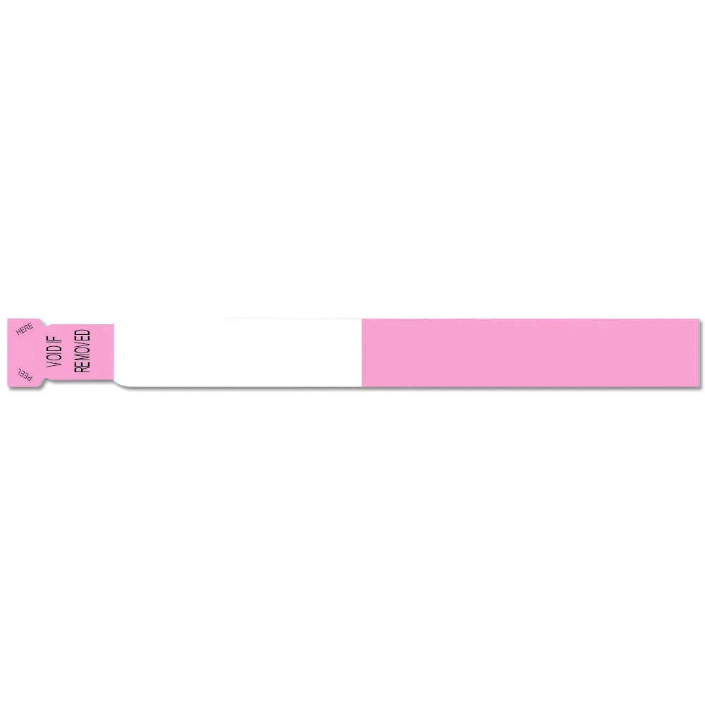 SecurTab™ ScanBand® Tabless Direct Thermal Wristbands 1-1/8" 7244NT (500/Box)