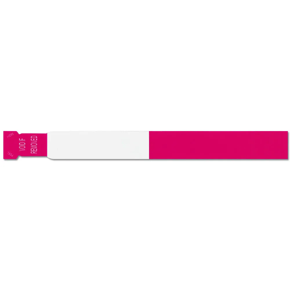 SecurTab™ ScanBand® Tabless Direct Thermal Wristbands 1-1/8" 7244NT (500/Box)