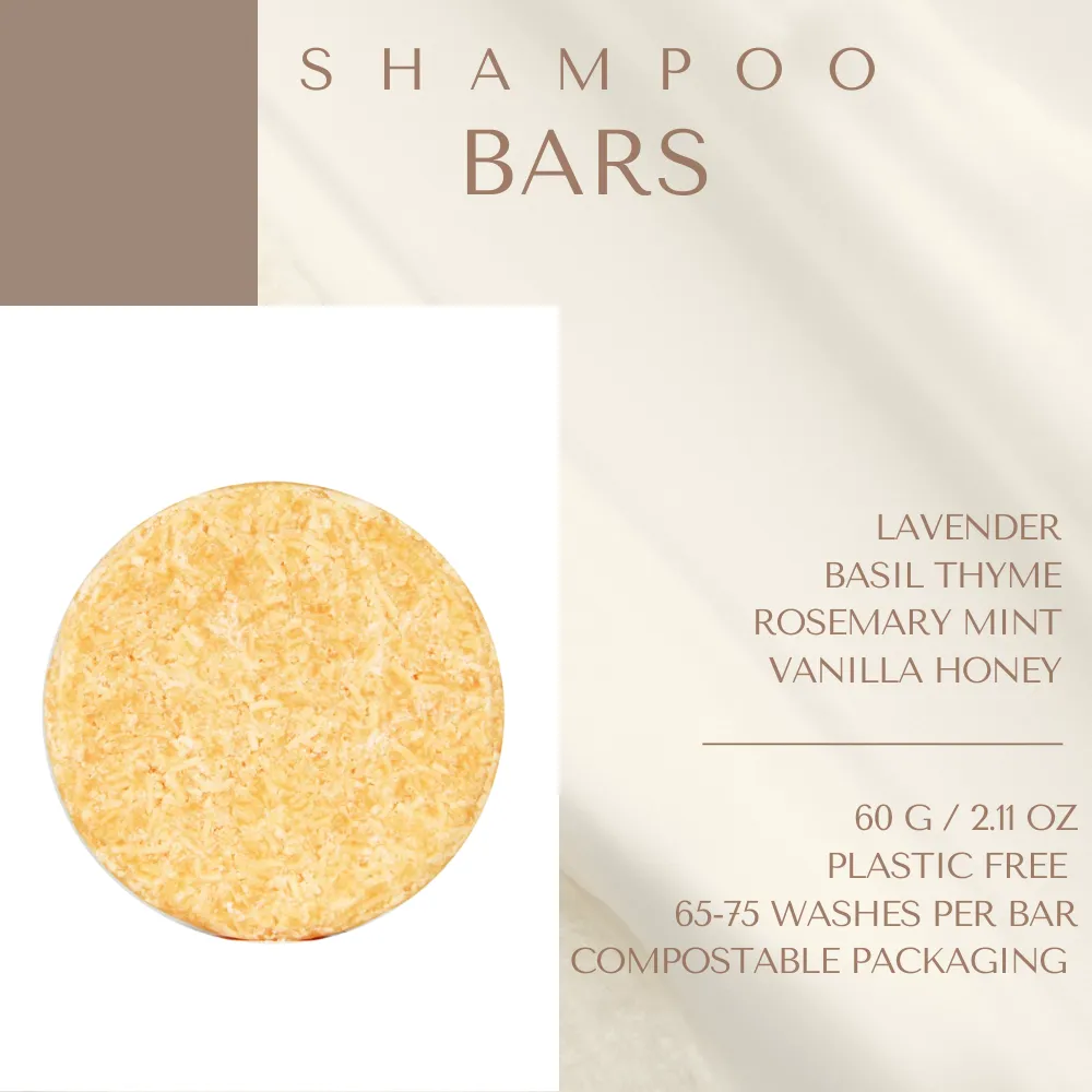 Shampoo Bar: Vanilla honey