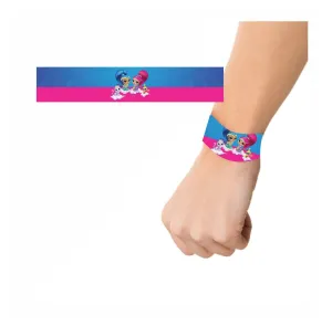 Shimmer and Shine Theme Wrist Bands - Pack of 10