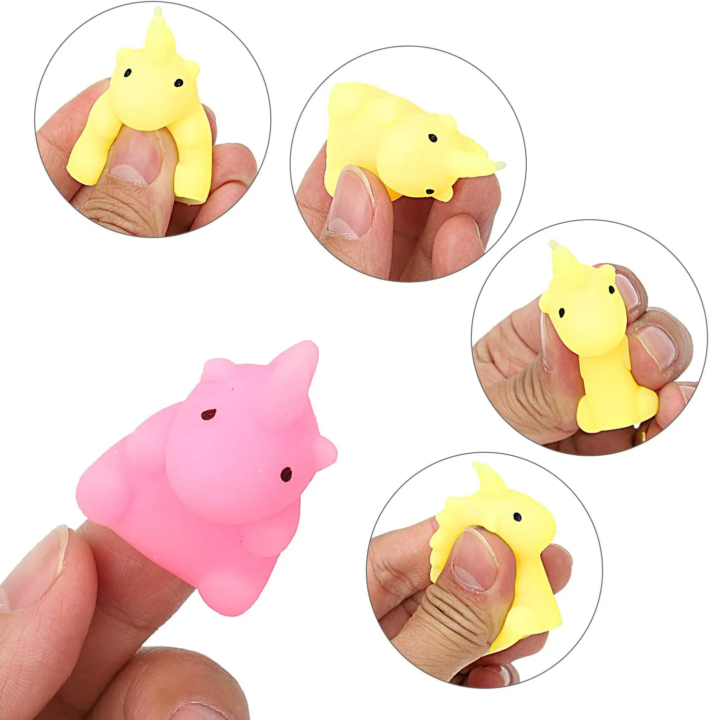 Sizonjoy 24 Pack Unicorn Filled Easter Eggs,Unicorn Surprise Plastic Eggs,for Easter Theme Party Favor,Basket Stuffers Fillers, Easter Eggs Hunt (24)