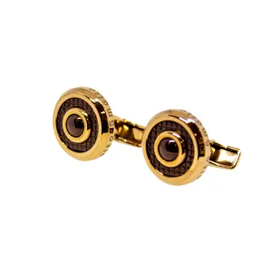 Smalto Cufflinks Rosegold With Bronze Mid