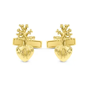 SSD Cufflinks Heart Frida