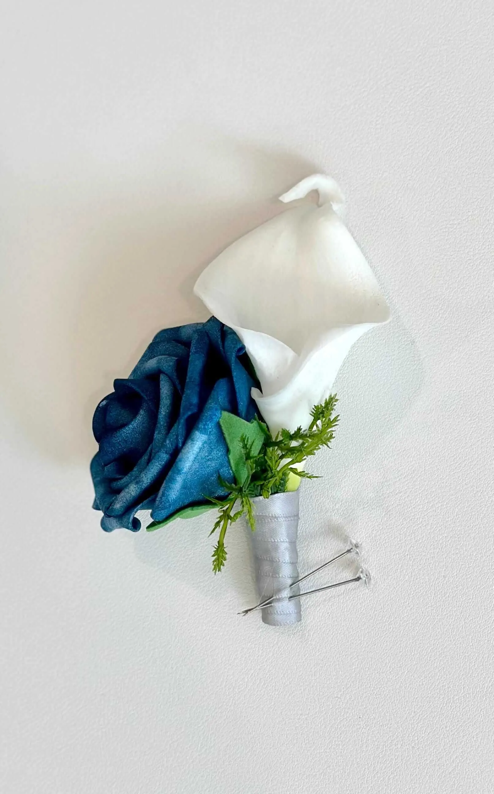 Steel Blue, Light Blue and White Wedding Flower Package