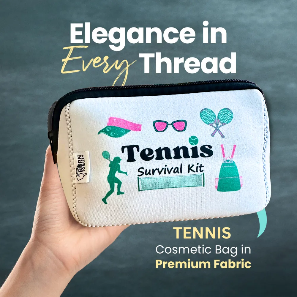 Tennis Survival Cosmetic Bag