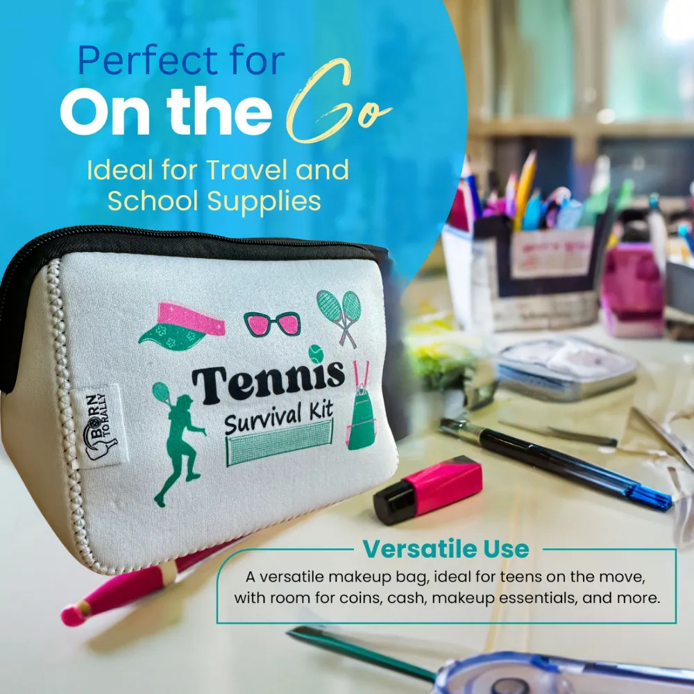 Tennis Survival Cosmetic Bag