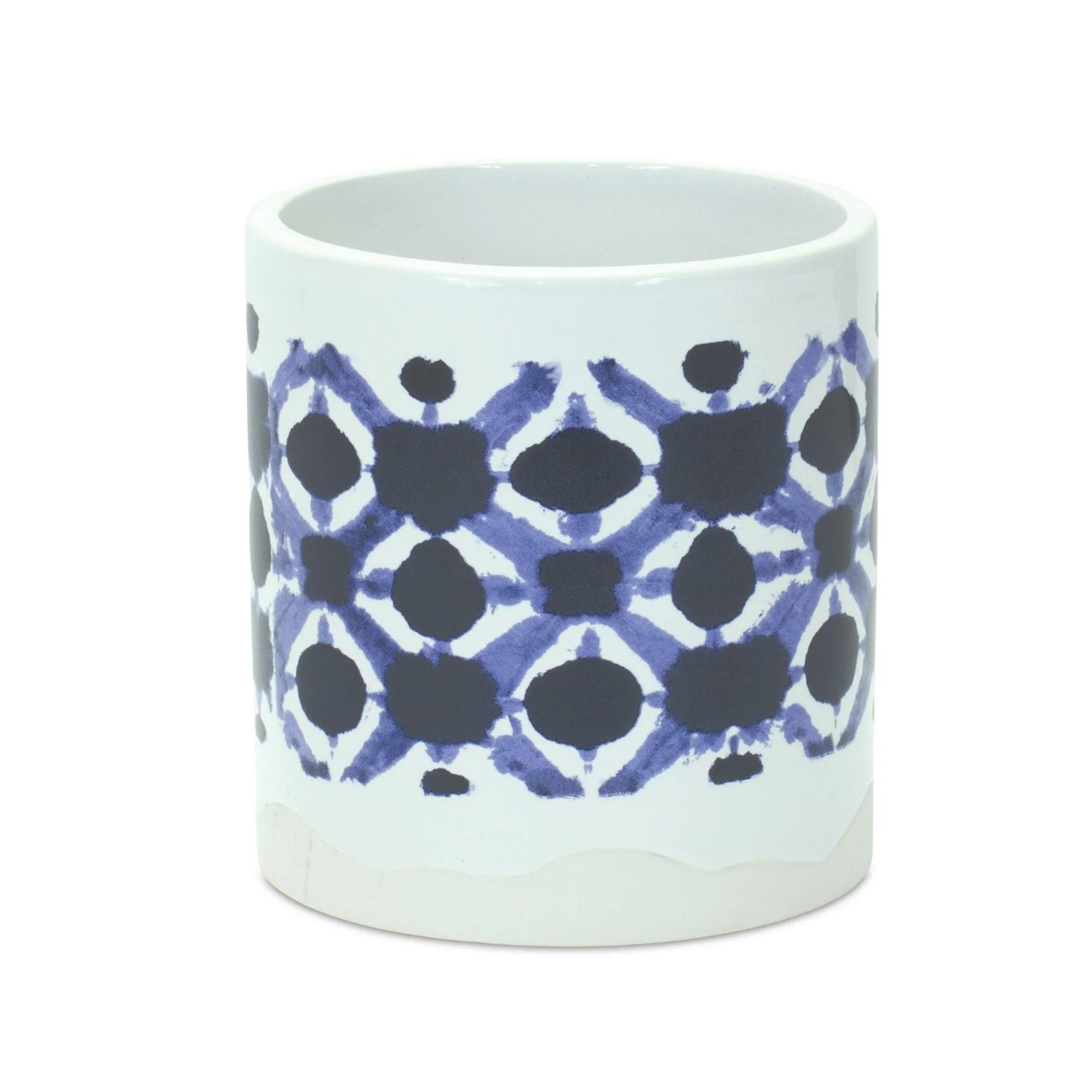 Tie-Dye Print Ceramic Pot (Set of 2)