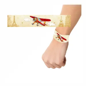 Travel Theme Wrist Bands - Pack of 10
