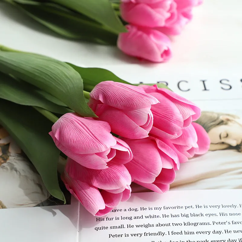 Tulip Artificial Flower Real Touch