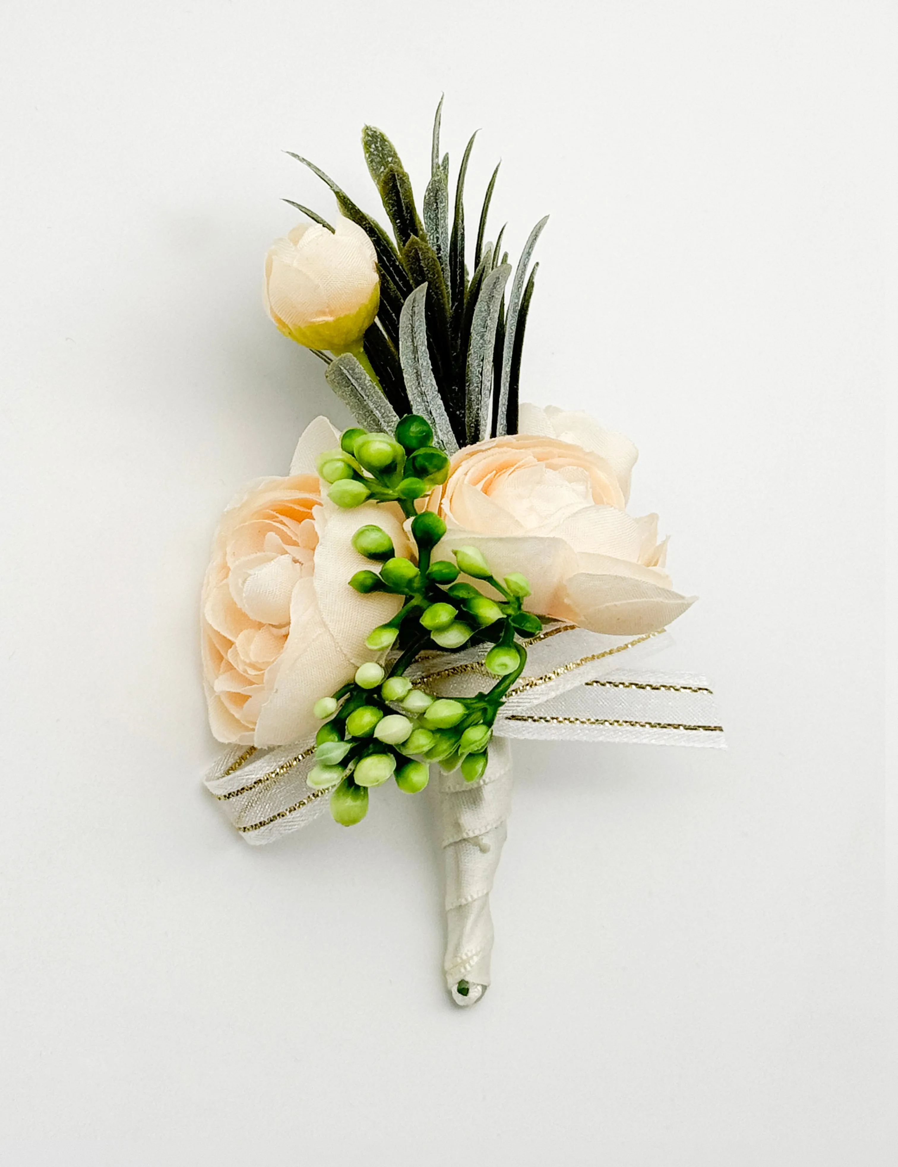 Tuxedo Flower Wedding Boutonniere Lapel Pin
