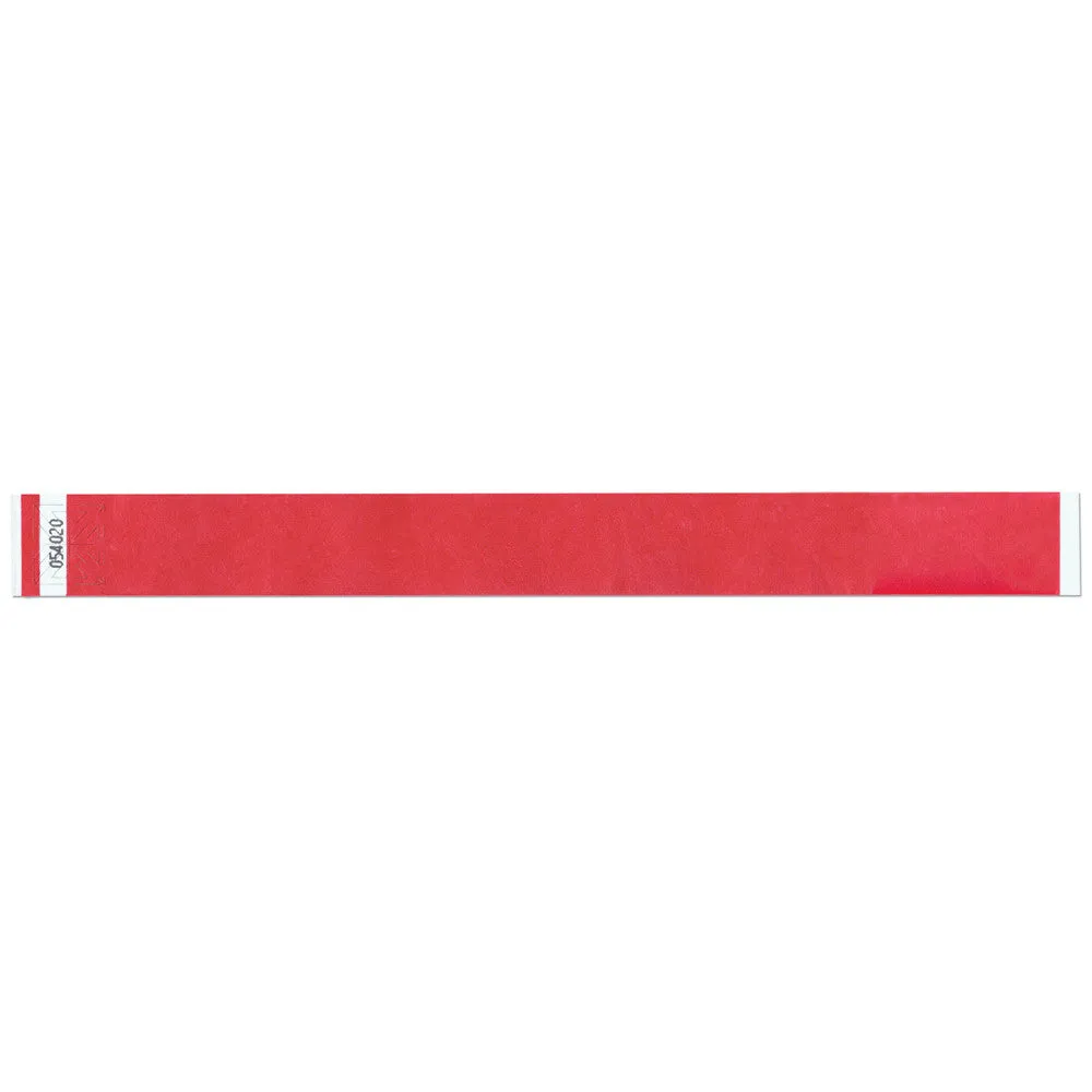 Tytan-Band® 1" Tyvek Wristbands TYS Adhesive Closure (500/Pack)