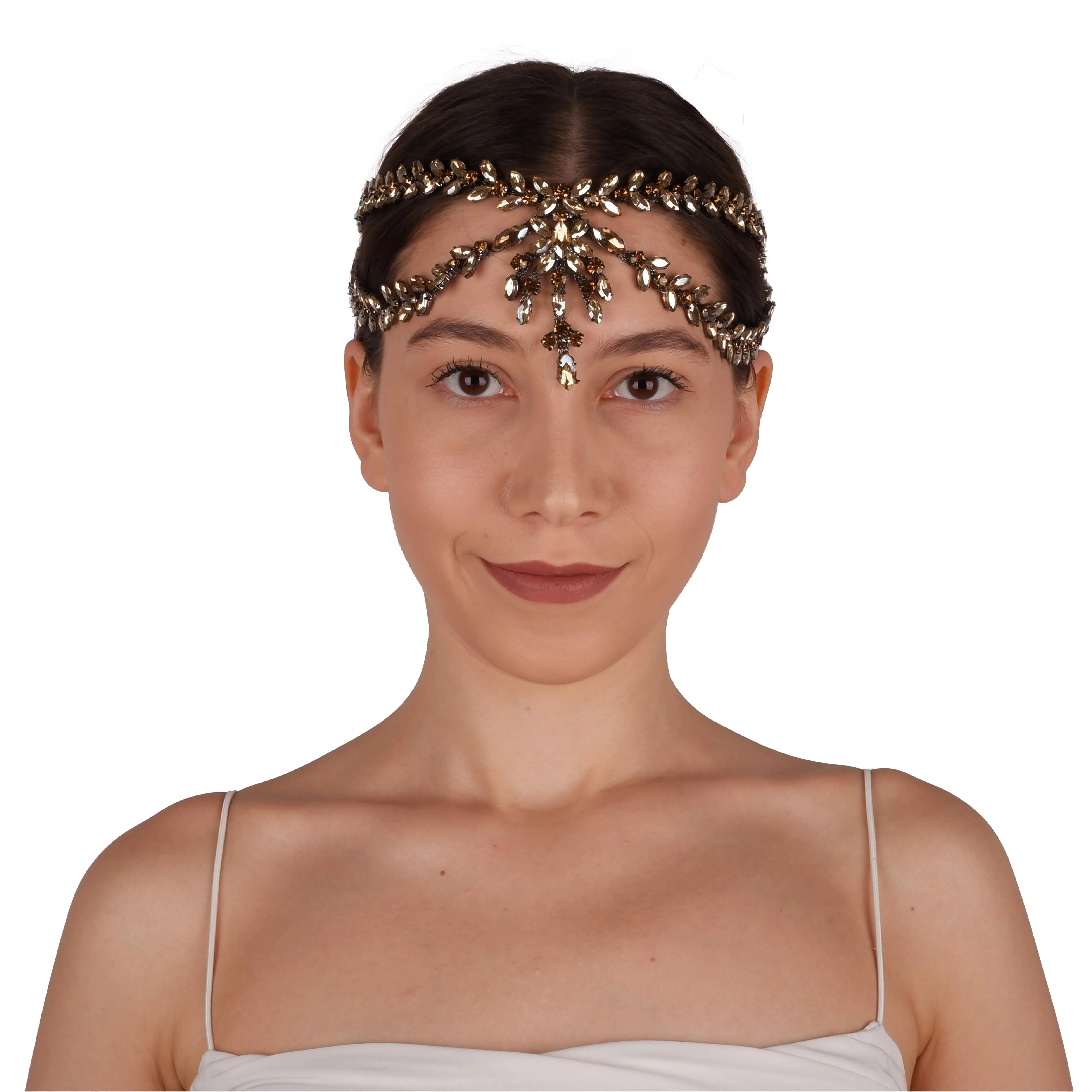 Vintage Pediment for Bride Bridal Pediment Crown for Henna Night Party
