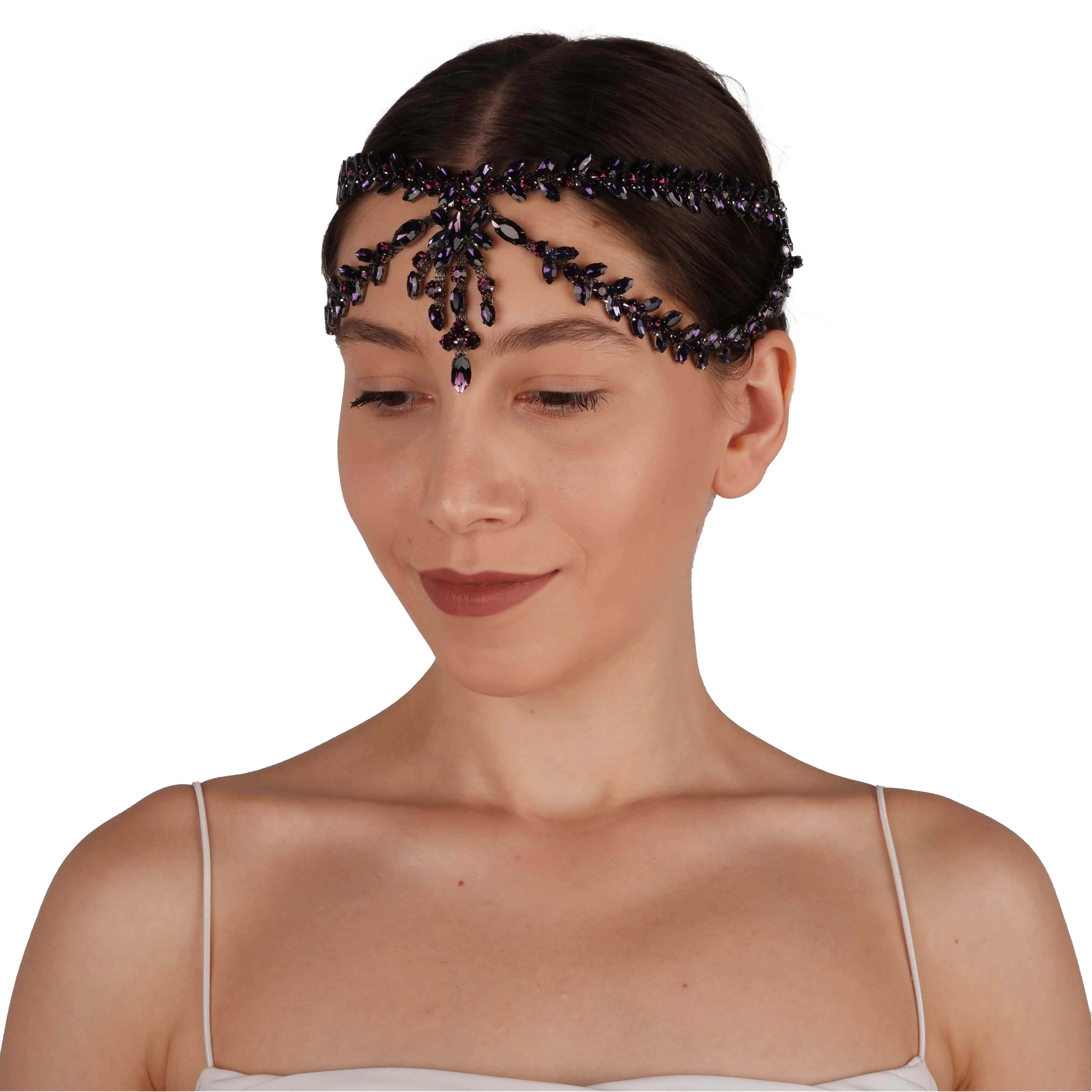 Vintage Pediment for Bride Bridal Pediment Crown for Henna Night Party