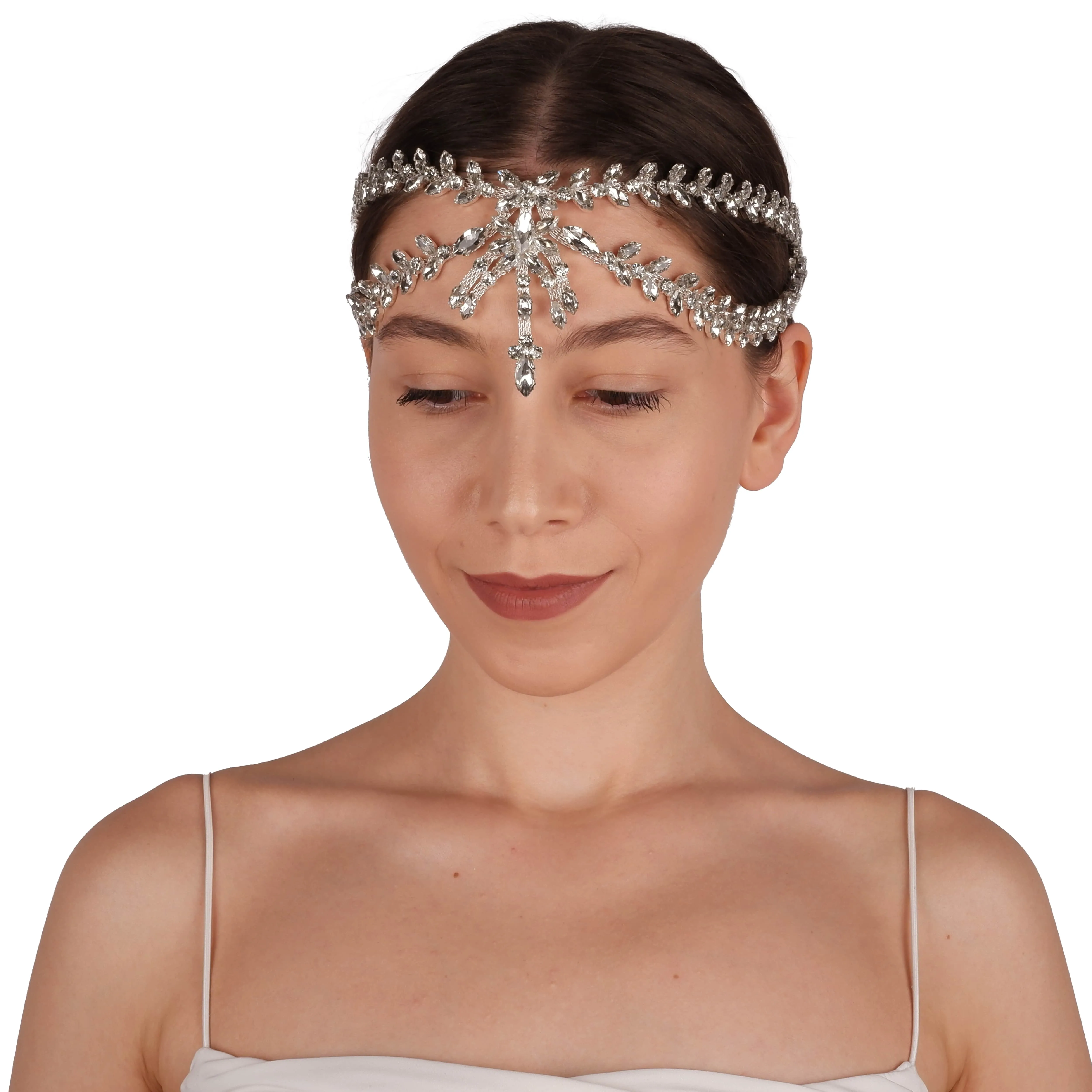 Vintage Pediment for Bride Bridal Pediment Crown for Henna Night Party