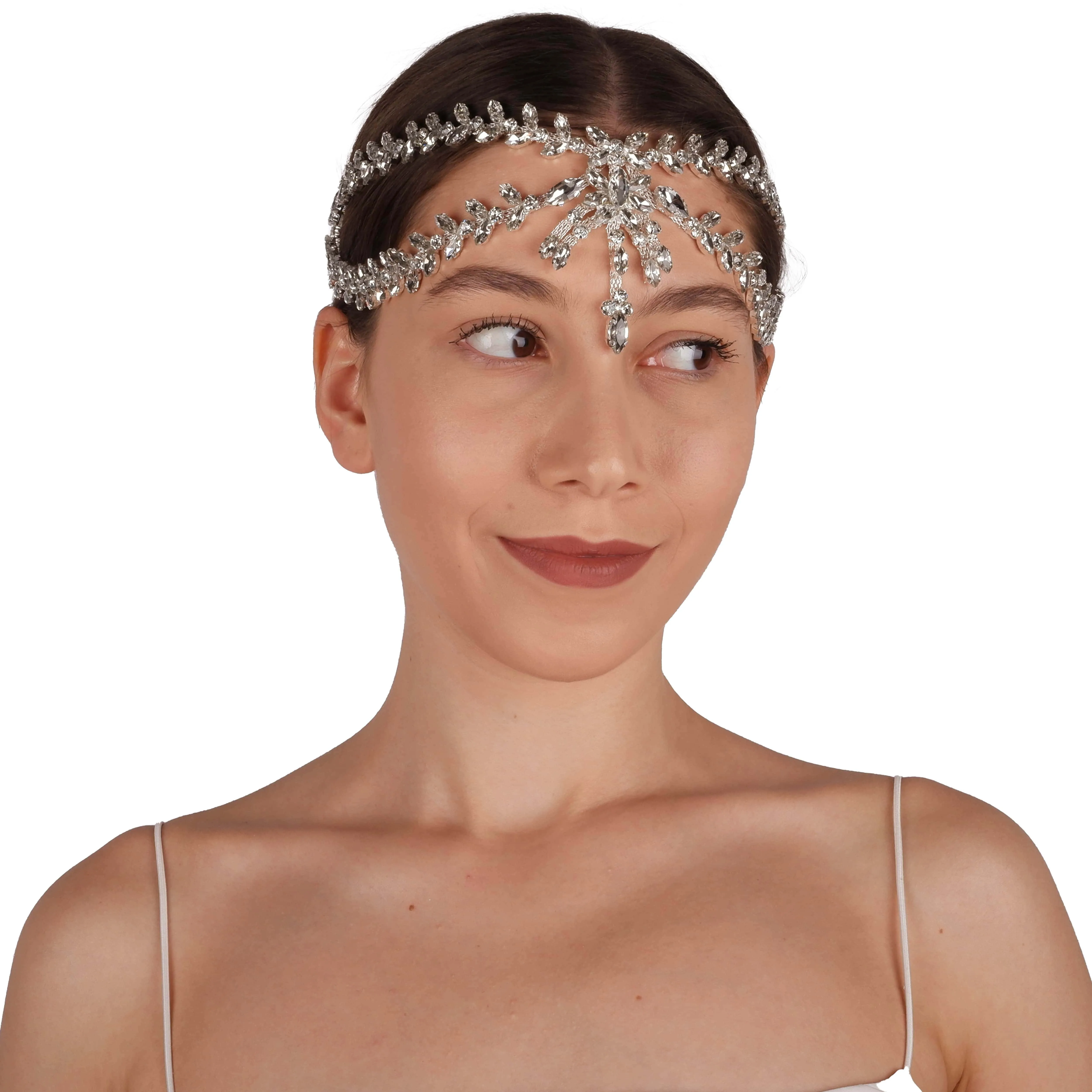 Vintage Pediment for Bride Bridal Pediment Crown for Henna Night Party