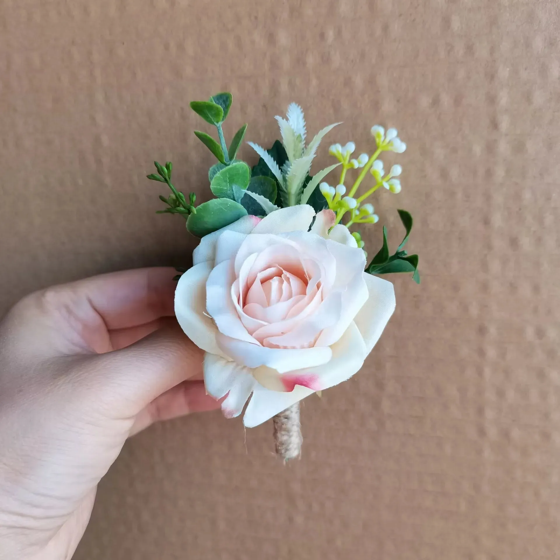 Wedding Rustic Boutonniere