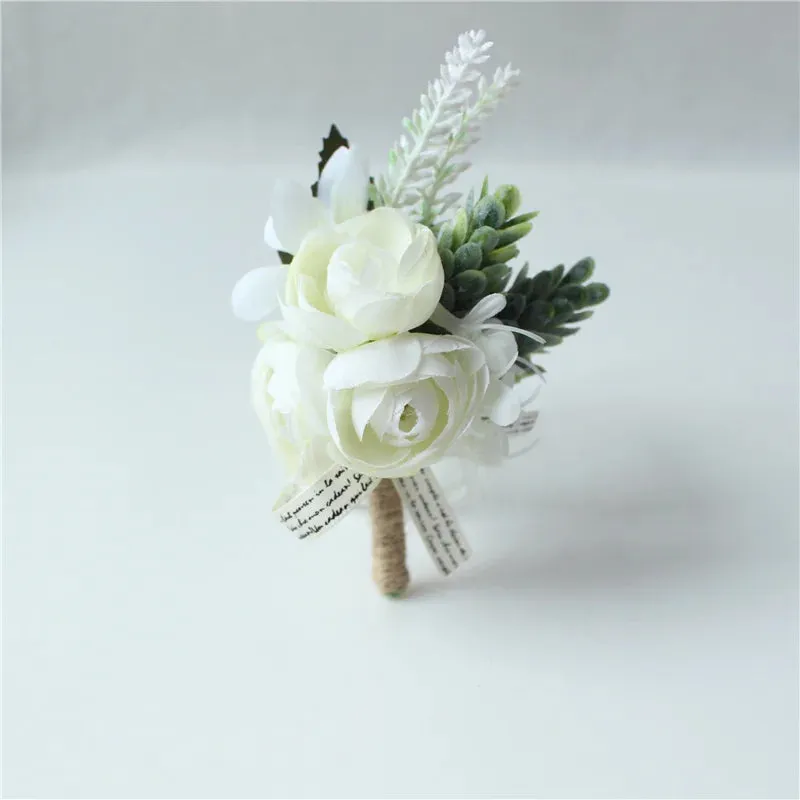 Wedding Rustic Boutonniere