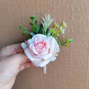 Wedding Rustic Boutonniere