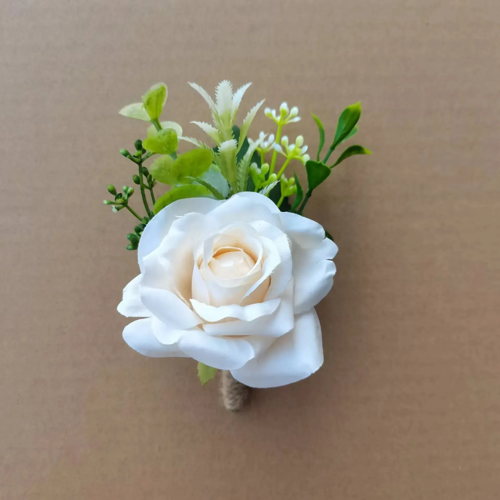 Wedding Rustic Boutonniere