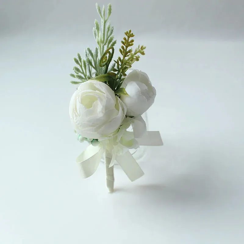 Wedding Rustic Boutonniere
