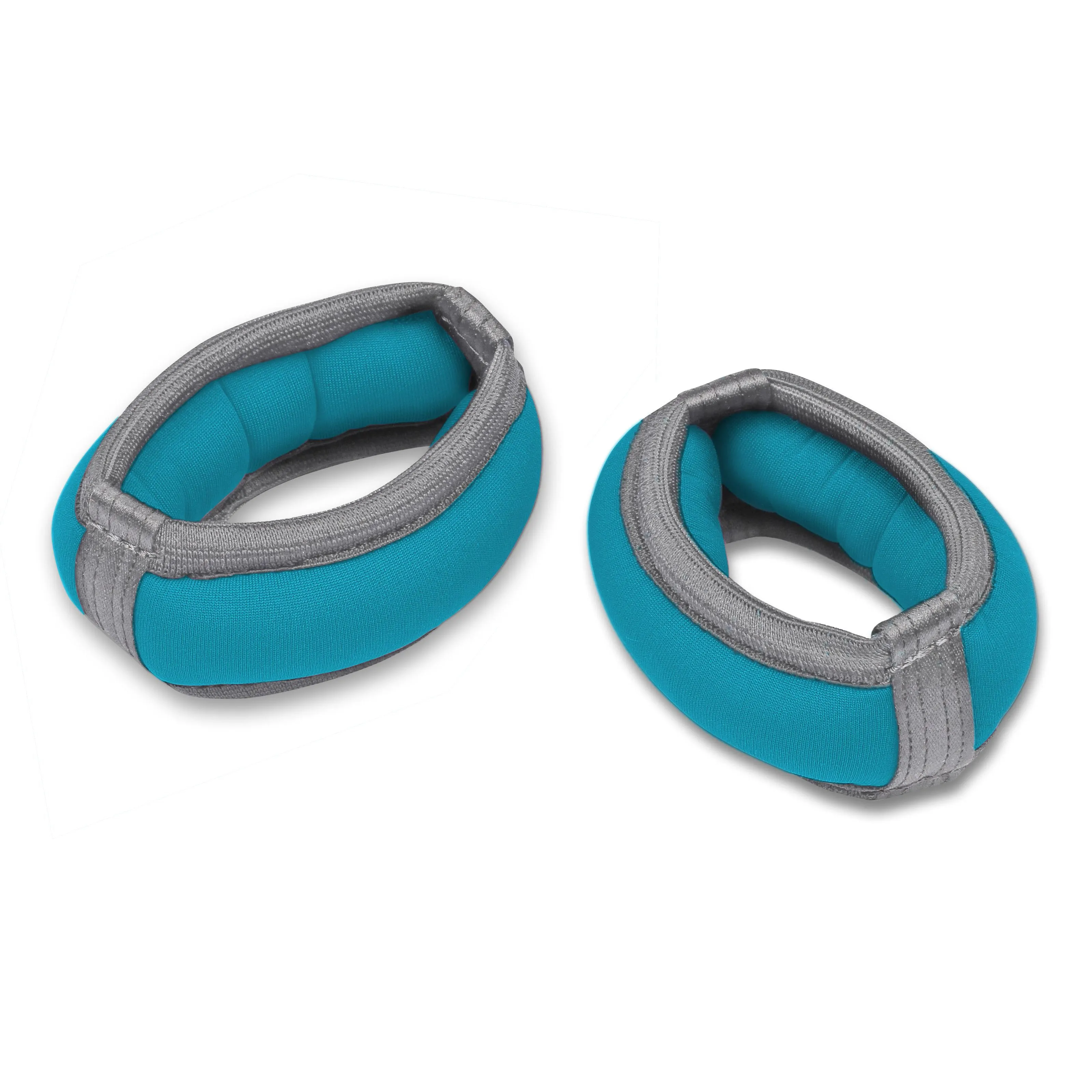 Weighted Neoprene Wristbands with Metal Fill INDIGO 2*0.1 kg